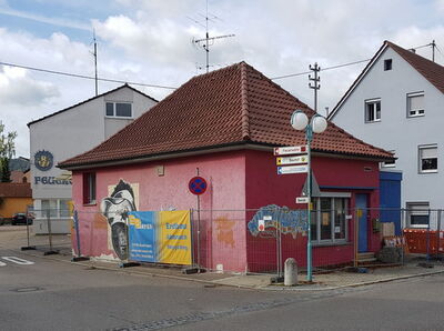 Kurz vor dem Abriss